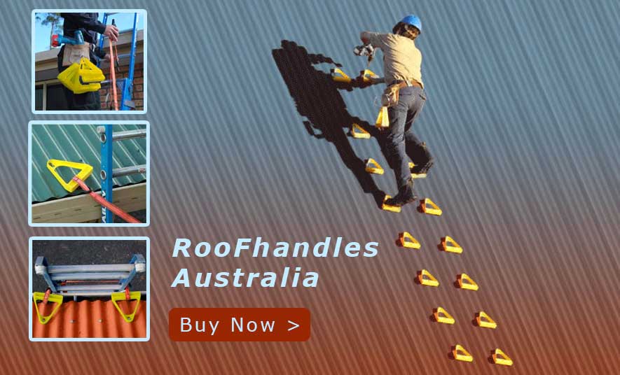Roof Handles - Ladder Alternative for climbing roofs